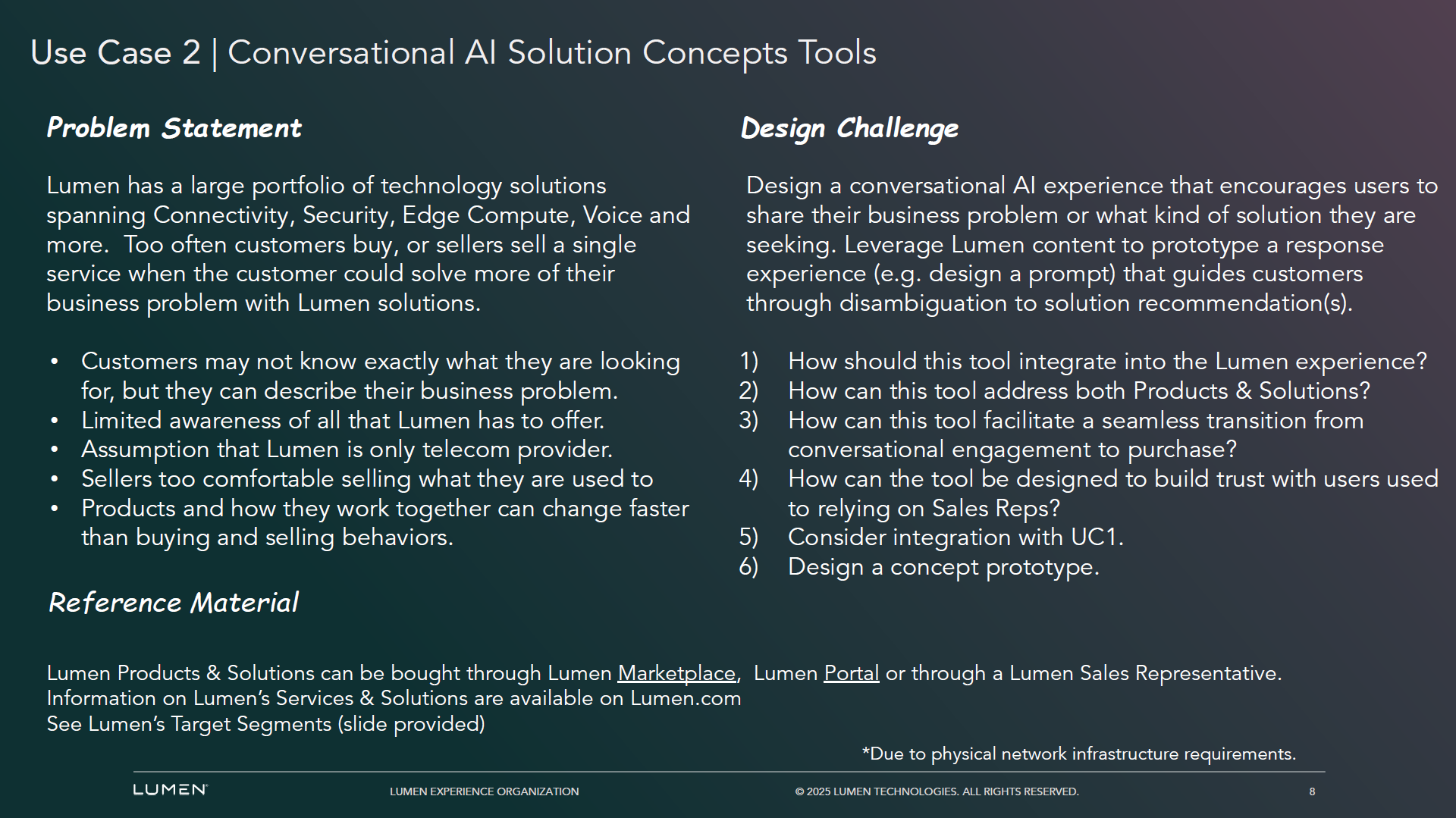 Use case 2: conversational AI solution concepts