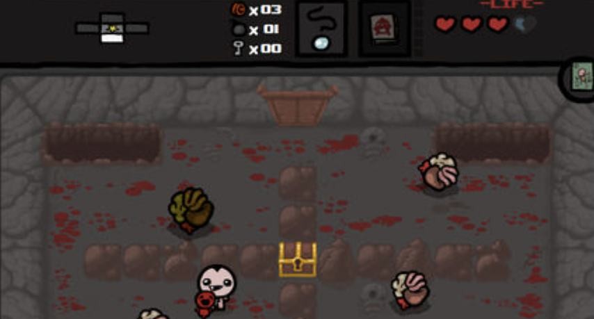 Competitive HUD with a row of life hearts