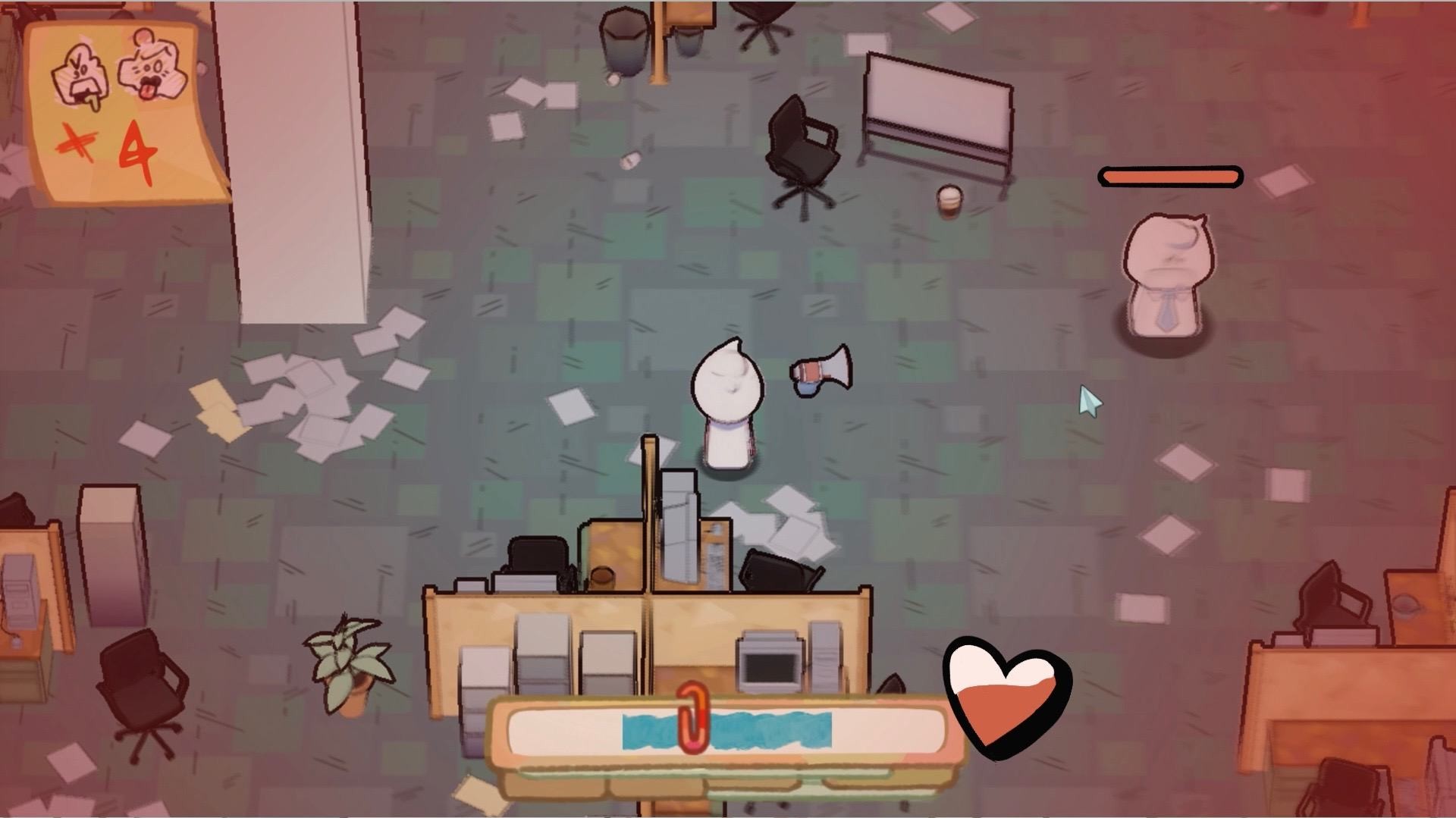 Health heart placed near the absorb bar
