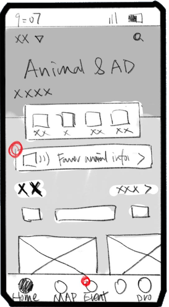 Concept A home sketch
